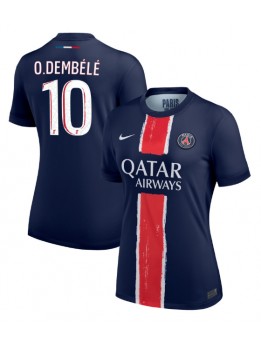 Paris Saint-Germain Ousmane Dembele #10 Heimtrikot für Frauen 2024-25 Kurzarm